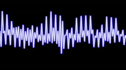 Audio Wave 1 Stock Footage 493668
