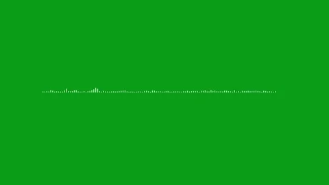 Audio wave animation isolated on black background Video stock 316700162