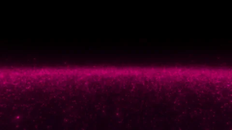 Audio wave field frame. Abstract neon light particles Stock Footage 268576299