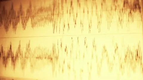 Audio Wave Form 4 Stock Footage 10872488