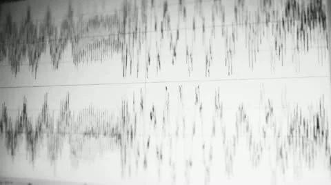 Audio Wave Form 5 Stock Footage 10872491