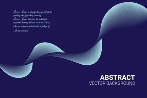 Audio wave logo on background. Abstract background Stock Illustration