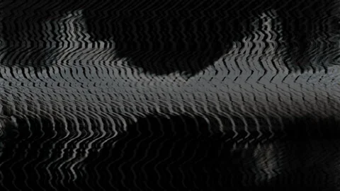 Audio Wave Noise Dark Screen Abstract Motion Background Stock Footage 119247702