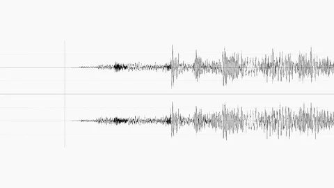 Audio wave scroll vintage Stock Footage 82461883