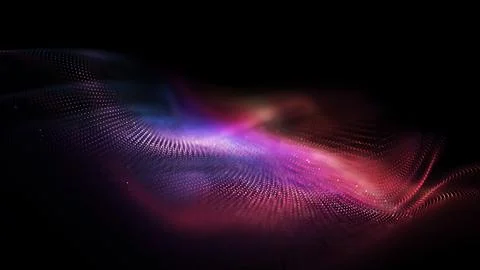 Audio wave technology background. Data technology abstract futuristic 스톡 일러스트