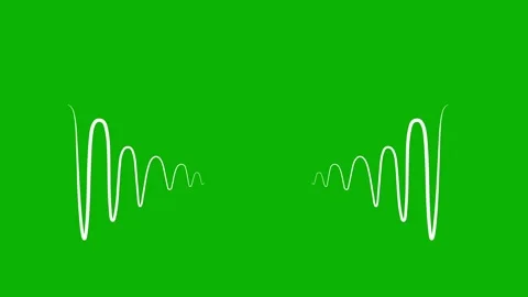 Audio Waveform. Abstract music waves oscillation. Stock Footage 246519787