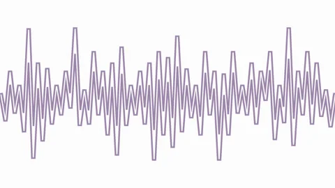 Audio waveform animation. Stock Footage 160540895