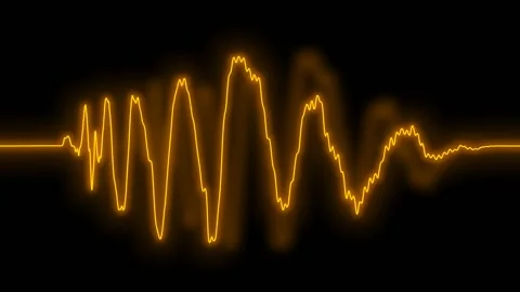 Audio Waveform - Beats Stock Footage 232490160