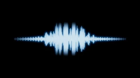 Audio waveform edi slow Stock-Footage 341979828
