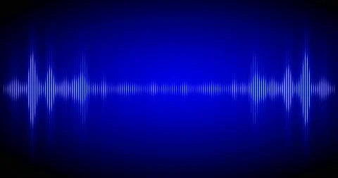 Audio waveform equalizer. HUD element. Stock Footage 92116605