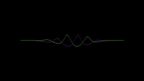 Audio waveform equalizer spectrum, Music... | Stock Video | Pond5