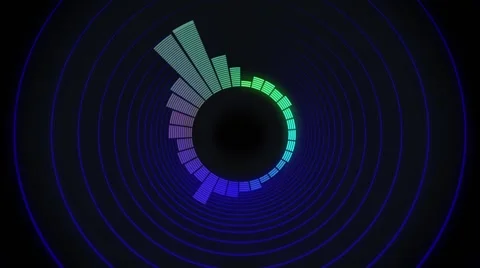 Audio waveform Video stock 67857327