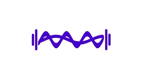 Audio waveform Stock Footage 335609190