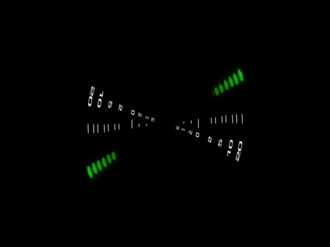 Audio  waveform rotating graphic EQ Stock-Footage 611304