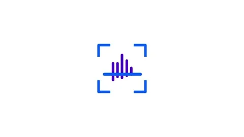 Audio Waveform Scanning Stock Footage 335609564
