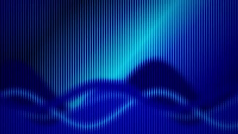 Audio waveform signal pattern ripples across the screen Stock Footage 342211859
