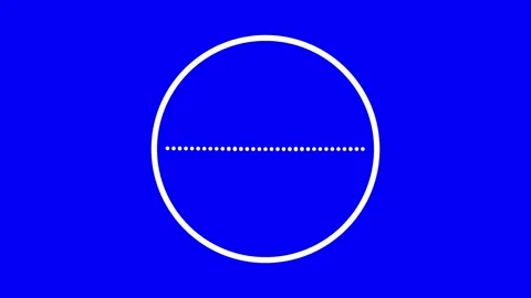 Audio Waveform Visualizer Animation, Animated Audio Frequency Waves Stock Footage 307858898