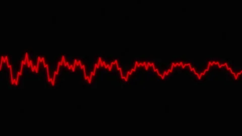 Audio Waves 02 - Retro Element Pack (RED) Stock Footage 151175151