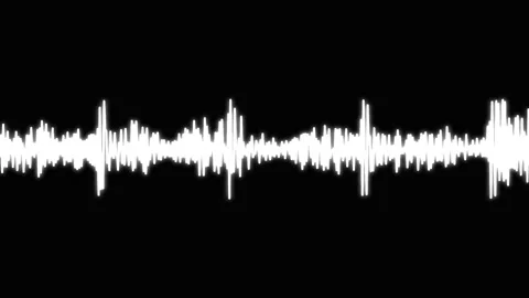 Audio Waves 03 - Abstarct Audio Wave Visulas Stock Footage 150128420
