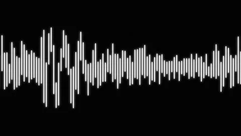 Audio Waves 06 - Abstarct Audio Wave Visulas Stock Footage 150128411