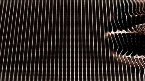 Audio waves or sound frequency digital waveforms background. Stock Footage 127840649