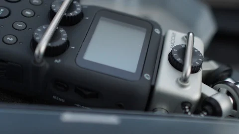 Audio Zoom H5 Stock Footage 98522788