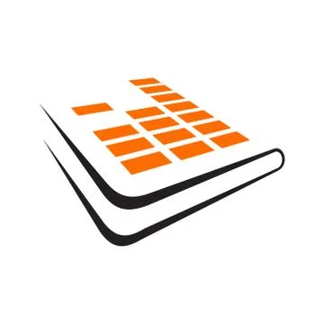 Audiobook equalizer sign Stock Illustration