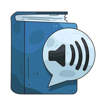 Audiobook illustration Stock Illustration
