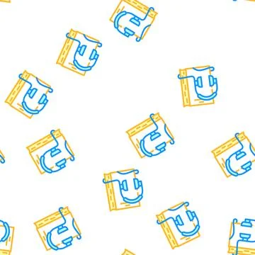 Audiobook for self study vector seamless pattern 스톡 일러스트