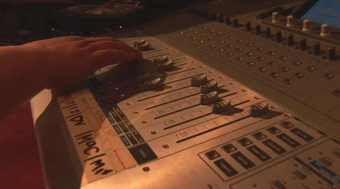 Audiomixer   Stock Footage 3677918