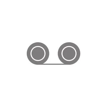 Audiotape icon Stock Illustration