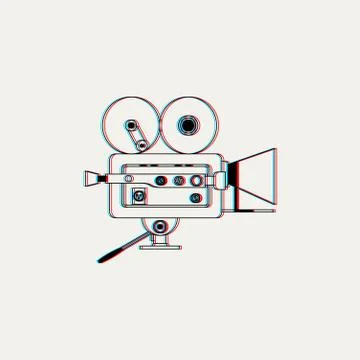 AudioVisual 54 Stock Illustration