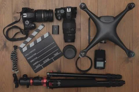 Audiovisual material Stock Photos