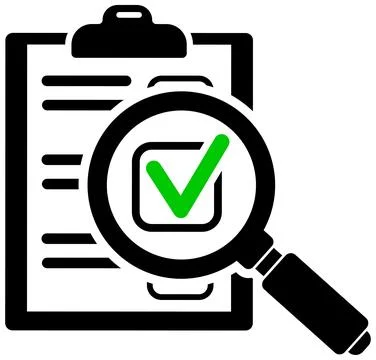 Audit and Test Flat Icon Set イラスト素材