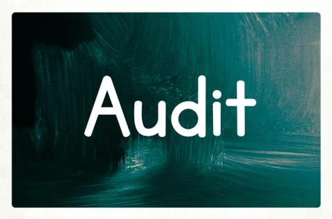 Audit concept Stock Illustration