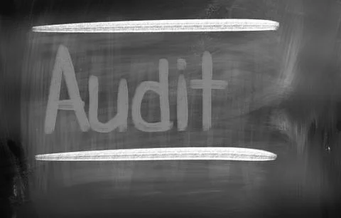 Audit concept Stock Illustration