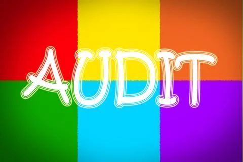 Audit concept Stock Illustration