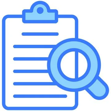 Audit file Icon. User interface Vector Illustration, As a Simple Vector Sig.. Illustrazione stock