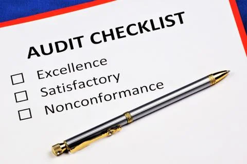 Audit-financial control. Stock Photos