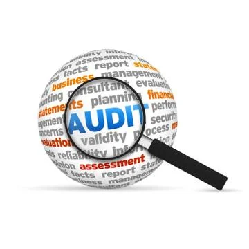 Audit Stock Illustration
