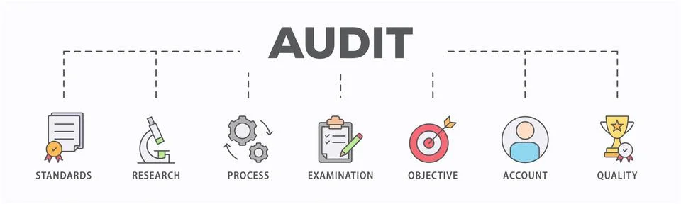 Audit Stock Illustration