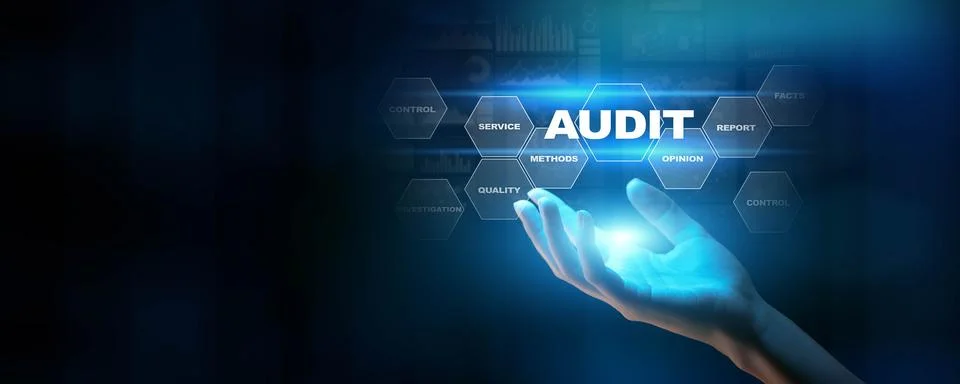 Audit Process for Quality Control and Compliance. Stock-Fotos