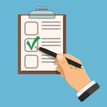 Auditing, Accounting, Test Concept Stock Illustration