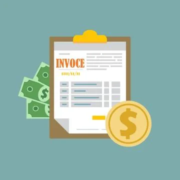 Auditing concept, tax process, analysis, data, accounting, planning, management Stockillustratie