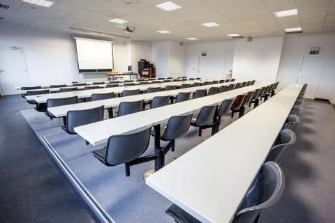 Auditorium in the builing Stock Photos