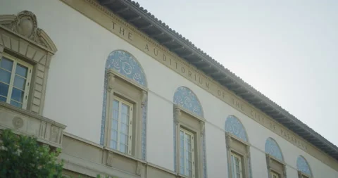 Auditorium of the City of Pasadena - Camera Pan Vidéo 144857980