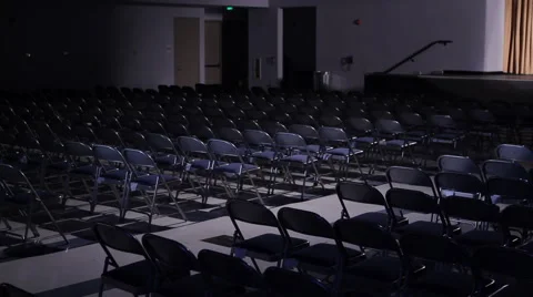 Auditorium empty seats 库存影片 62208779