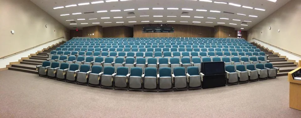 Auditorium interior Stock Photos
