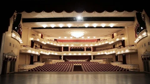 The auditorium in the theater Vidéo 71104123