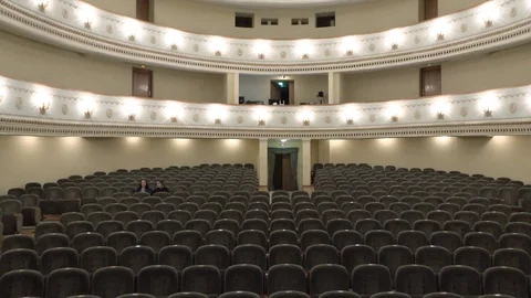 Auditorium in the theater 動画素材 86849676